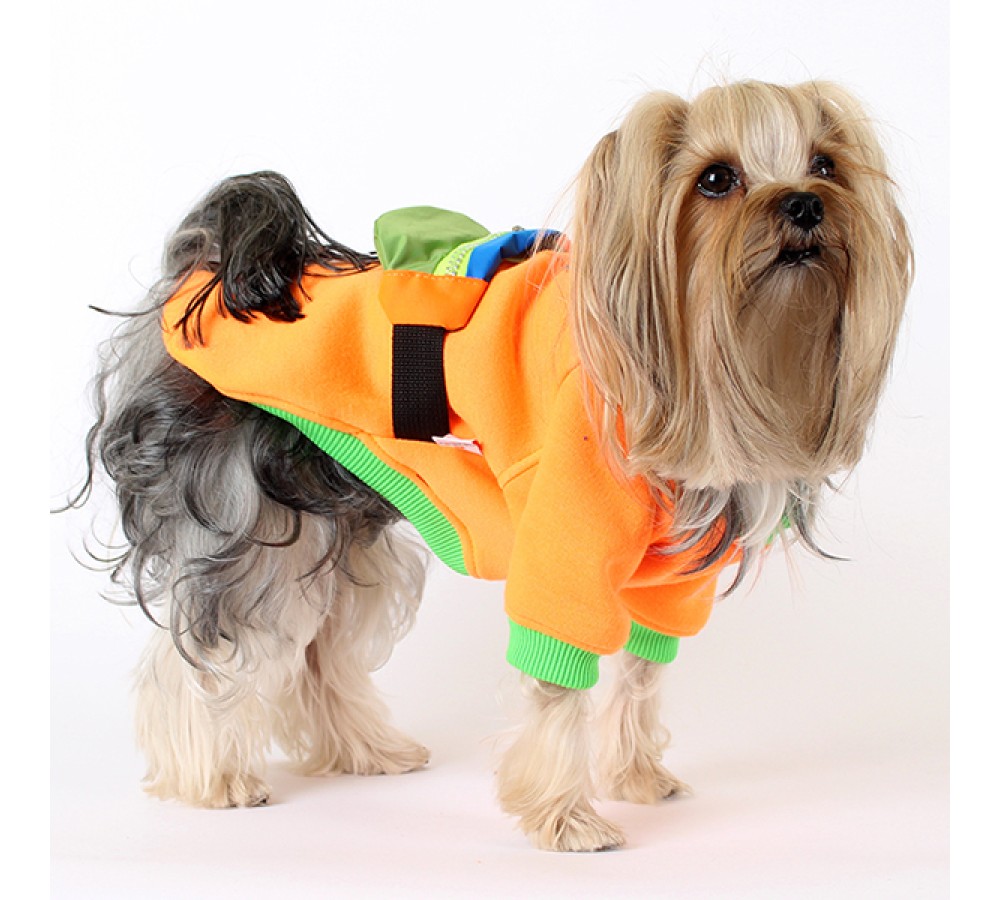 ÇANTALI SWEATSHIRT TURUNCU